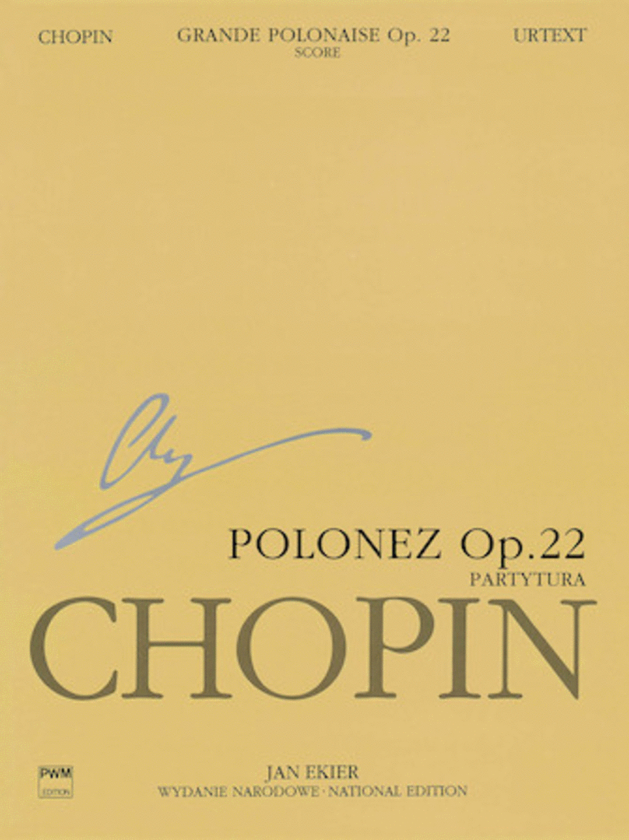 Grande Polonaise in E flat major, Op. 22 Orchestra scores gallery preview page 1