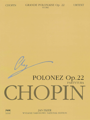 Book cover for Grande Polonaise in E flat major, Op. 22