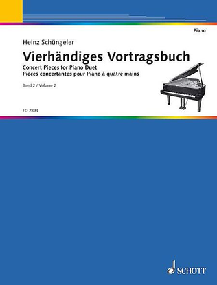 Book cover for Original Piano Duets - Volume 2