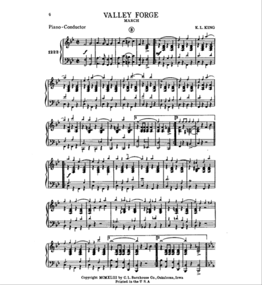 Valley Forge Set of Parts scores gallery preview page 2