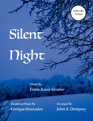 Book cover for Silent Night (Piano Trio): Violin, Cello and Piano
