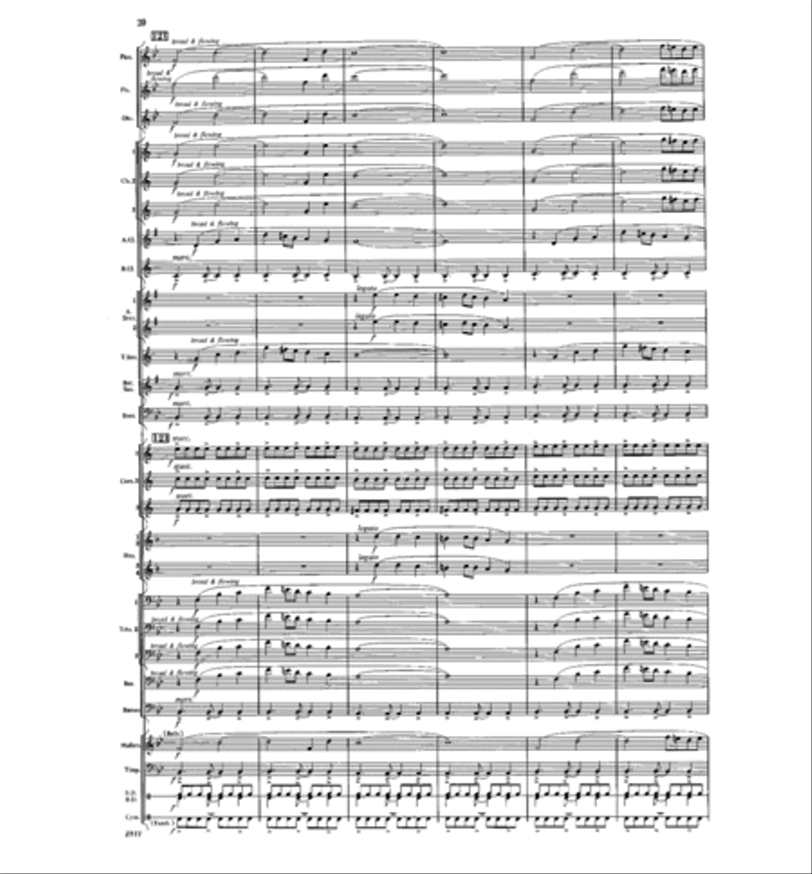 Novena Concert Band scores gallery preview page 20