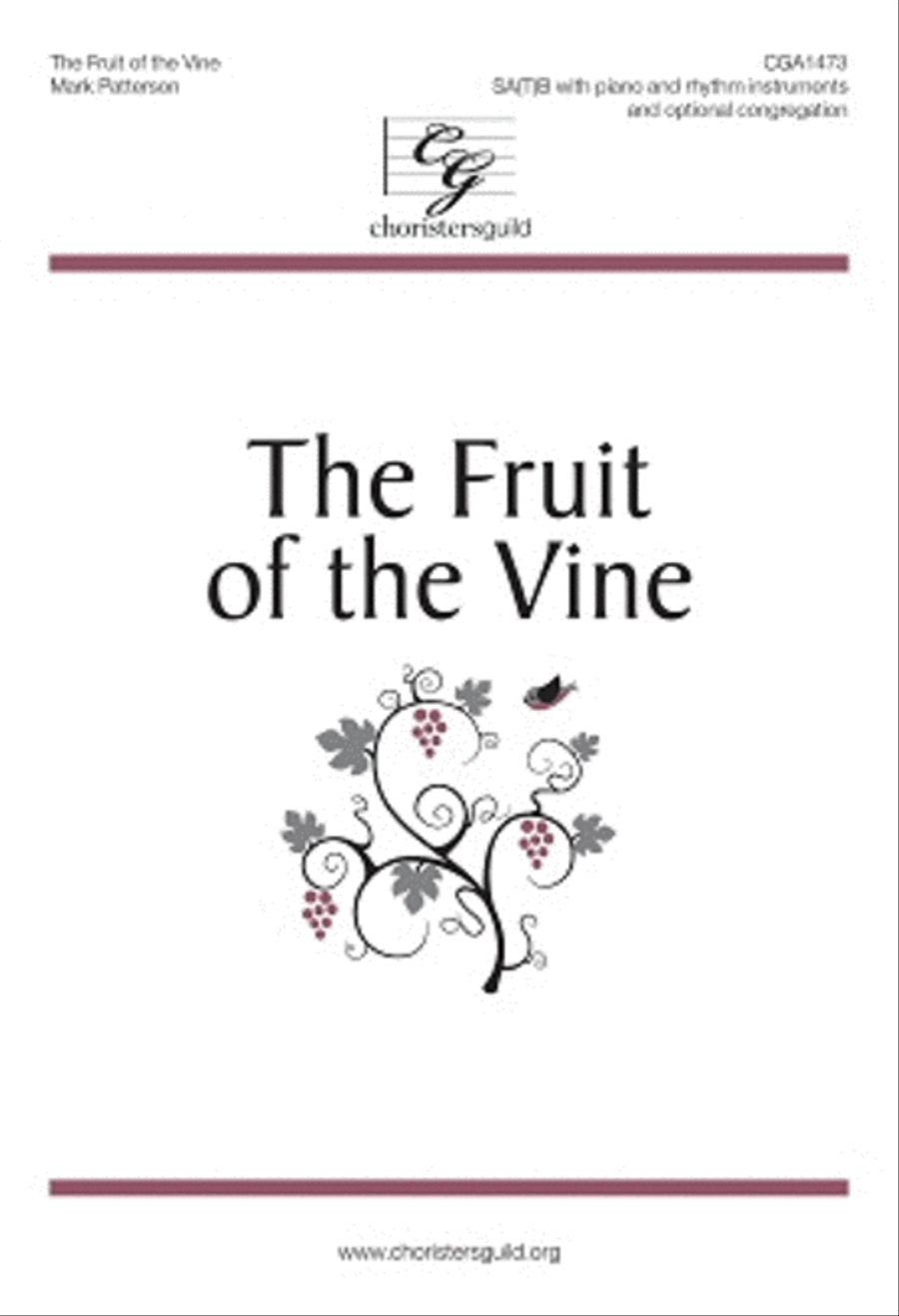 The Fruit of the Vine 4-Part scores gallery preview page 1