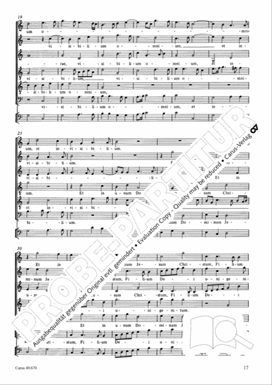 Missa in illo tempore Choir scores gallery preview page 30