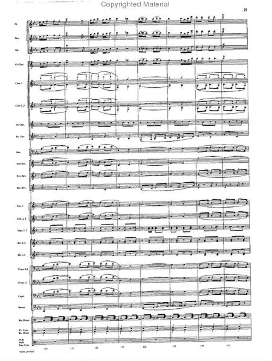 The Free Lance The Free Lance Concert Band scores gallery preview page 19
