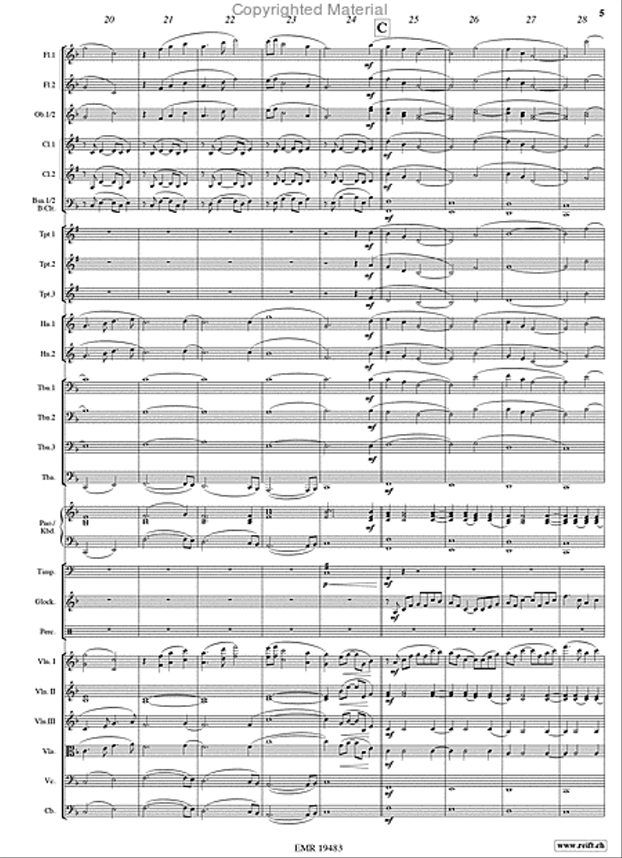 Unchained Melody Orchestra scores gallery preview page 5