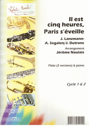 Il Est Cinq Heures, Paris S'eveille, Flute Solo