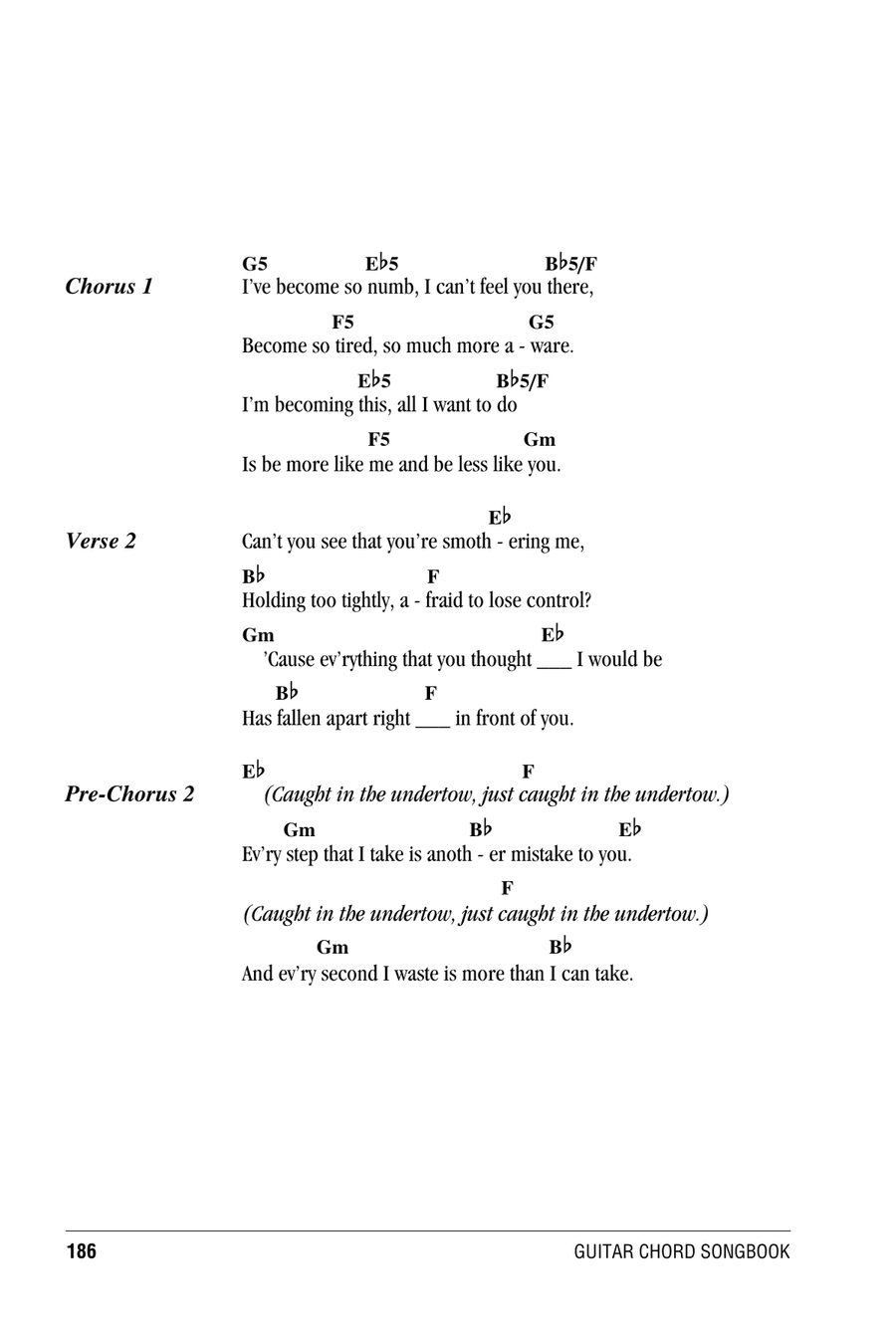 Numb Numb Acoustic Guitar scores gallery preview page 2