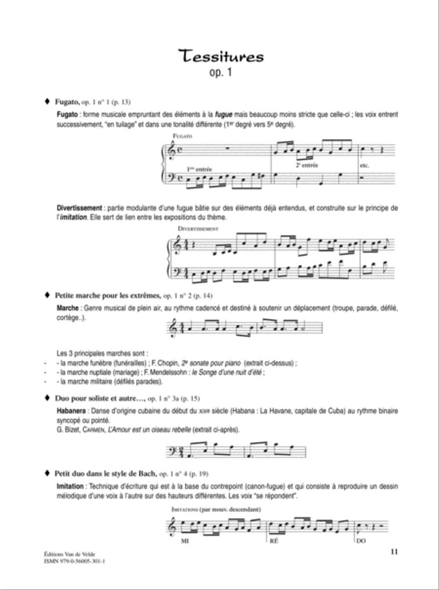 Tessitures Score scores gallery preview page 3