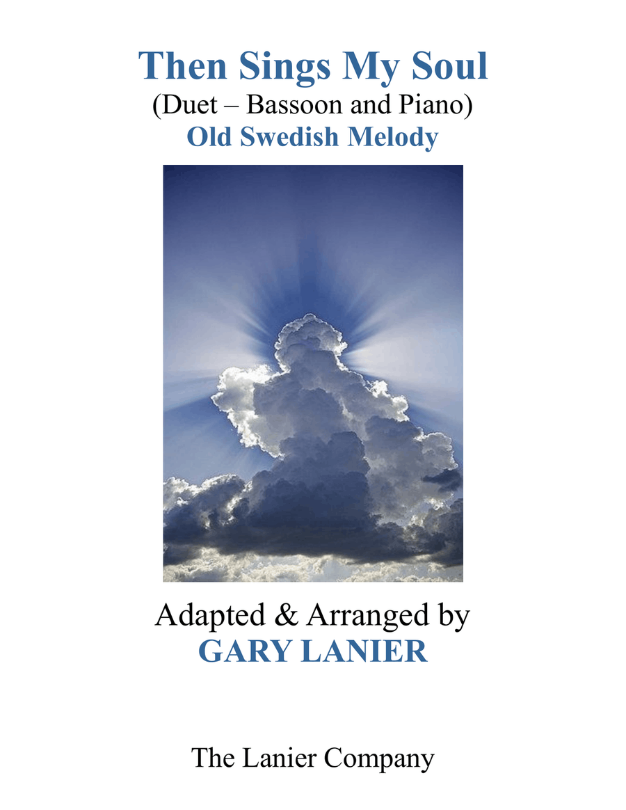 THEN SINGS MY SOUL (For Bassoon & Piano with Parts) Bassoon Solo scores gallery preview page 1