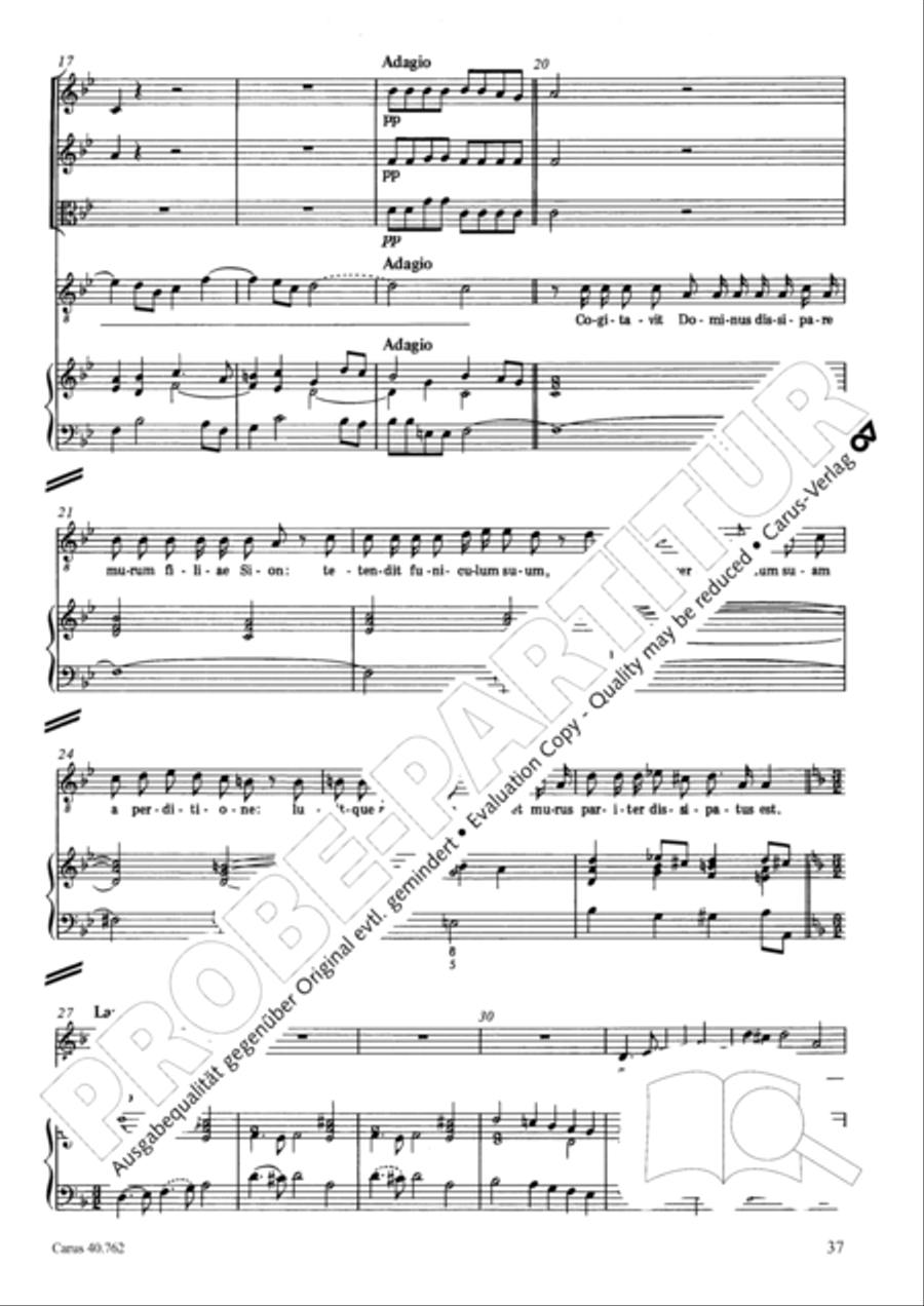 Lamentationes pro Hebdomada Sancta Score scores gallery preview page 52