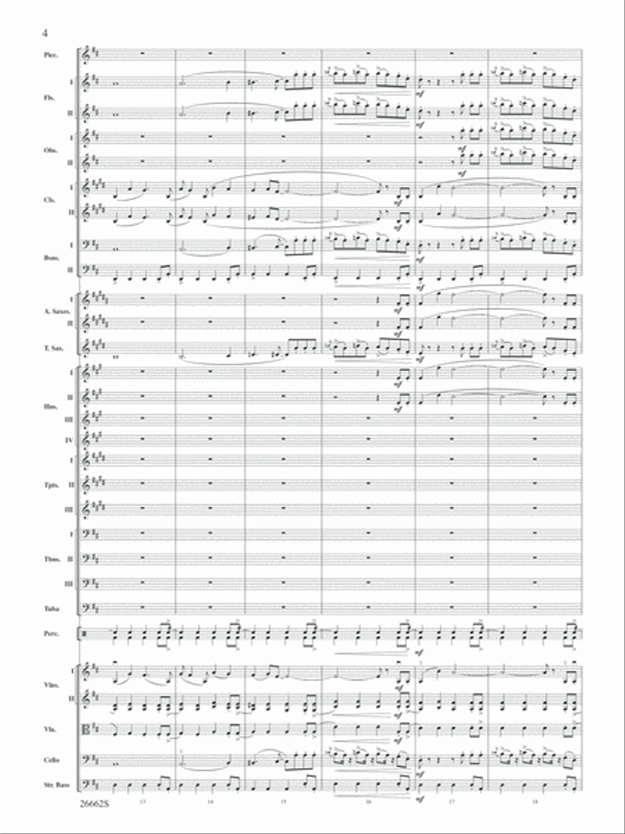 Blue Tango: Score Full Orchestra scores gallery preview page 4