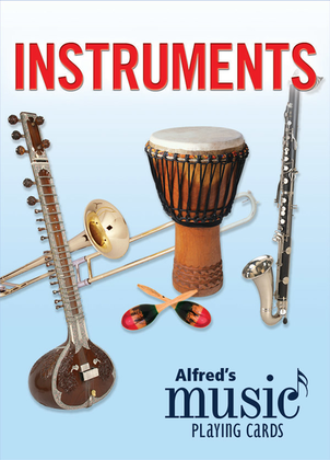 Alfred's Music Playing Cards -- Instruments