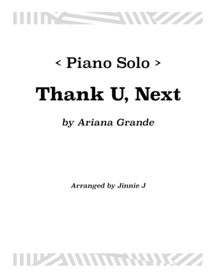 Book cover for Thank U, Next