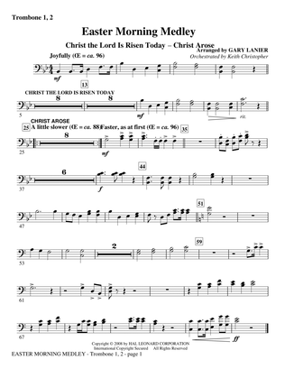 Easter Morning Medley - Trombone 1, 2