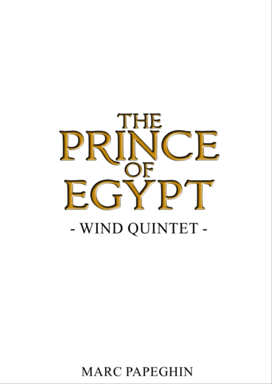 When You Believe When You Believe Woodwind Quintet scores gallery preview page 1