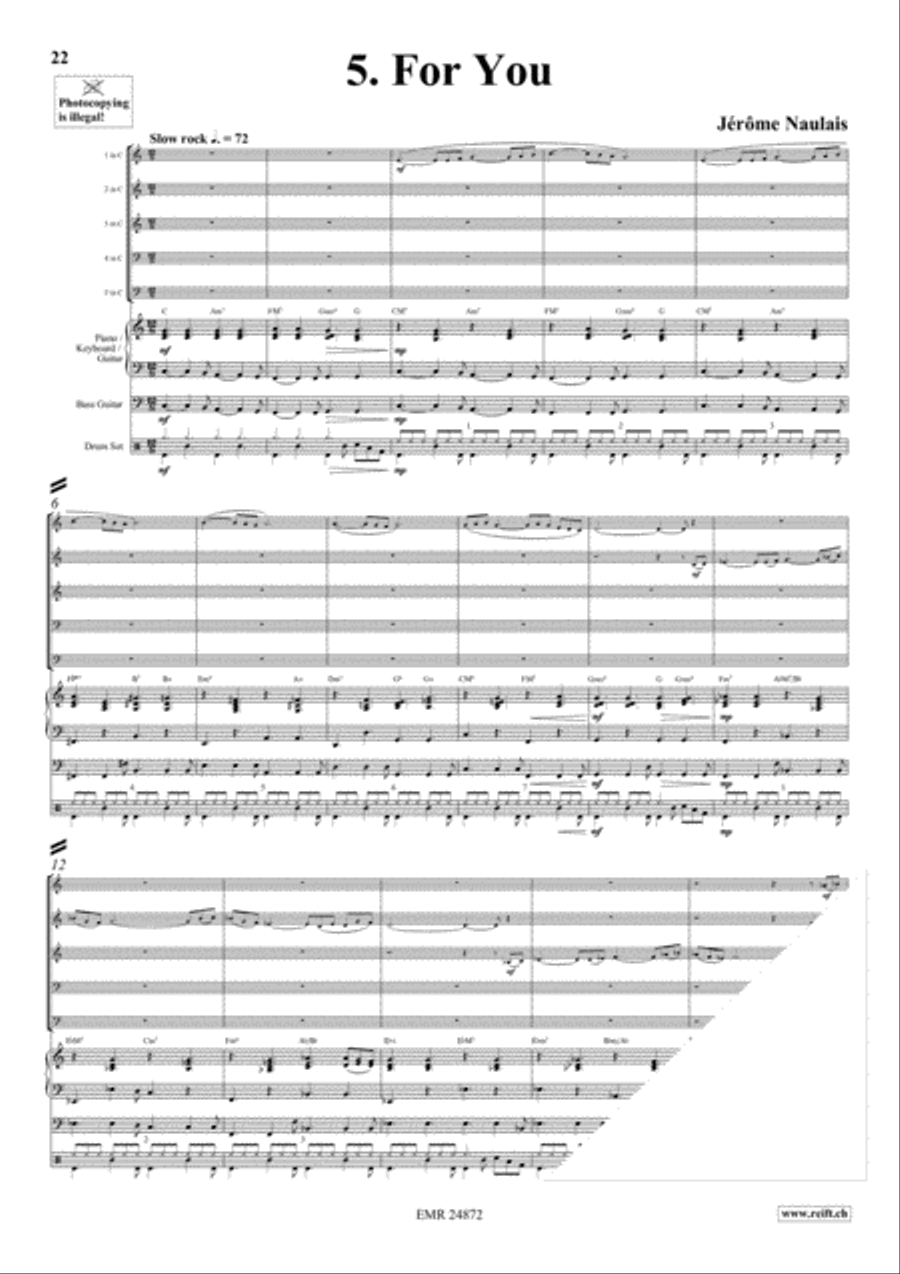 Play With Your Band Volume 2 Woodwind Quintet scores gallery preview page 8