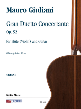 Gran Duetto Concertante Op. 52 for Flute (Violin) and Guitar