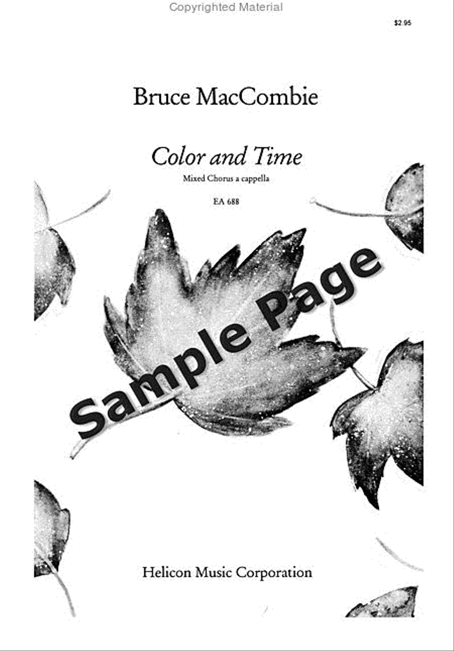 Color and Time 4-Part scores gallery preview page 2