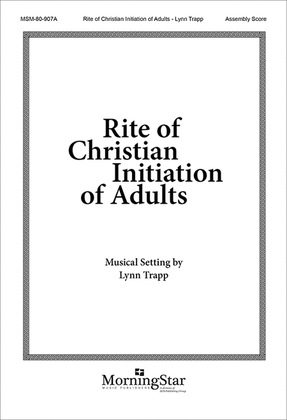Book cover for Rite of Christian Initiation of Adults (Assembly/Congregation Score)