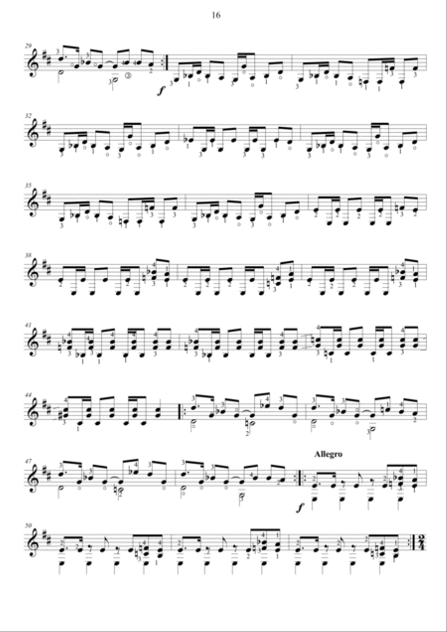 Benerap Acoustic Guitar scores gallery preview page 2