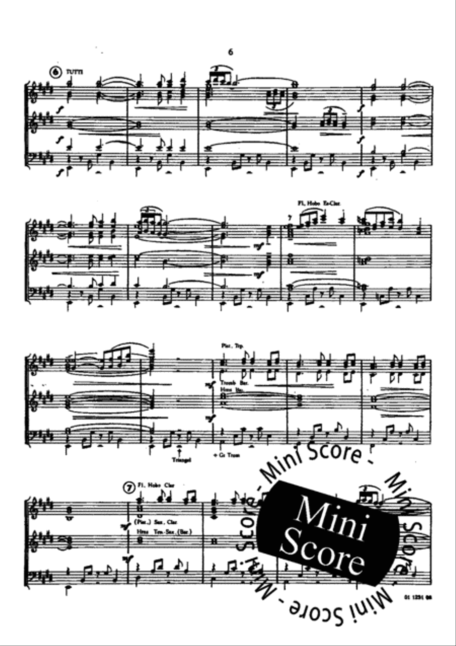 Spanish Suite Concert Band scores gallery preview page 10