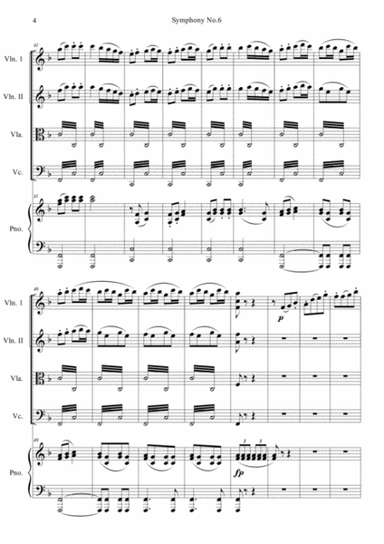 Symphony No.6 in F major, Op. 68 (Short&Easy Version)