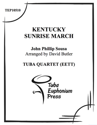 Book cover for Kentucky Sunrise March