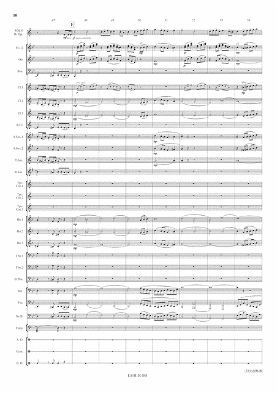 Konzert-Etude Concert Band scores gallery preview page 11