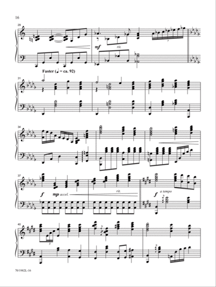 Light of The World Piano Solo scores gallery preview page 10