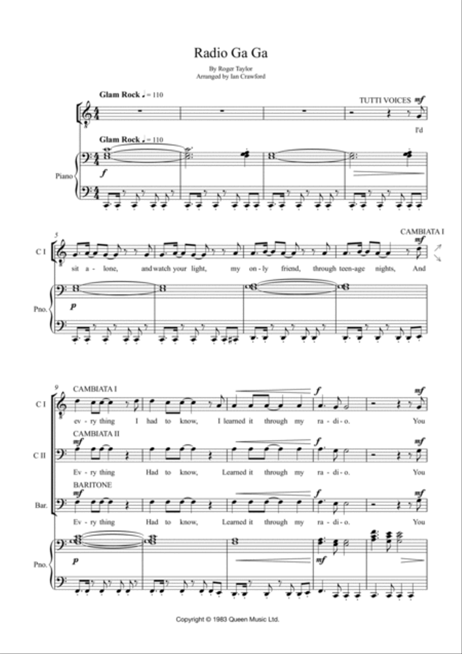 Radio Ga Ga TB scores gallery preview page 2