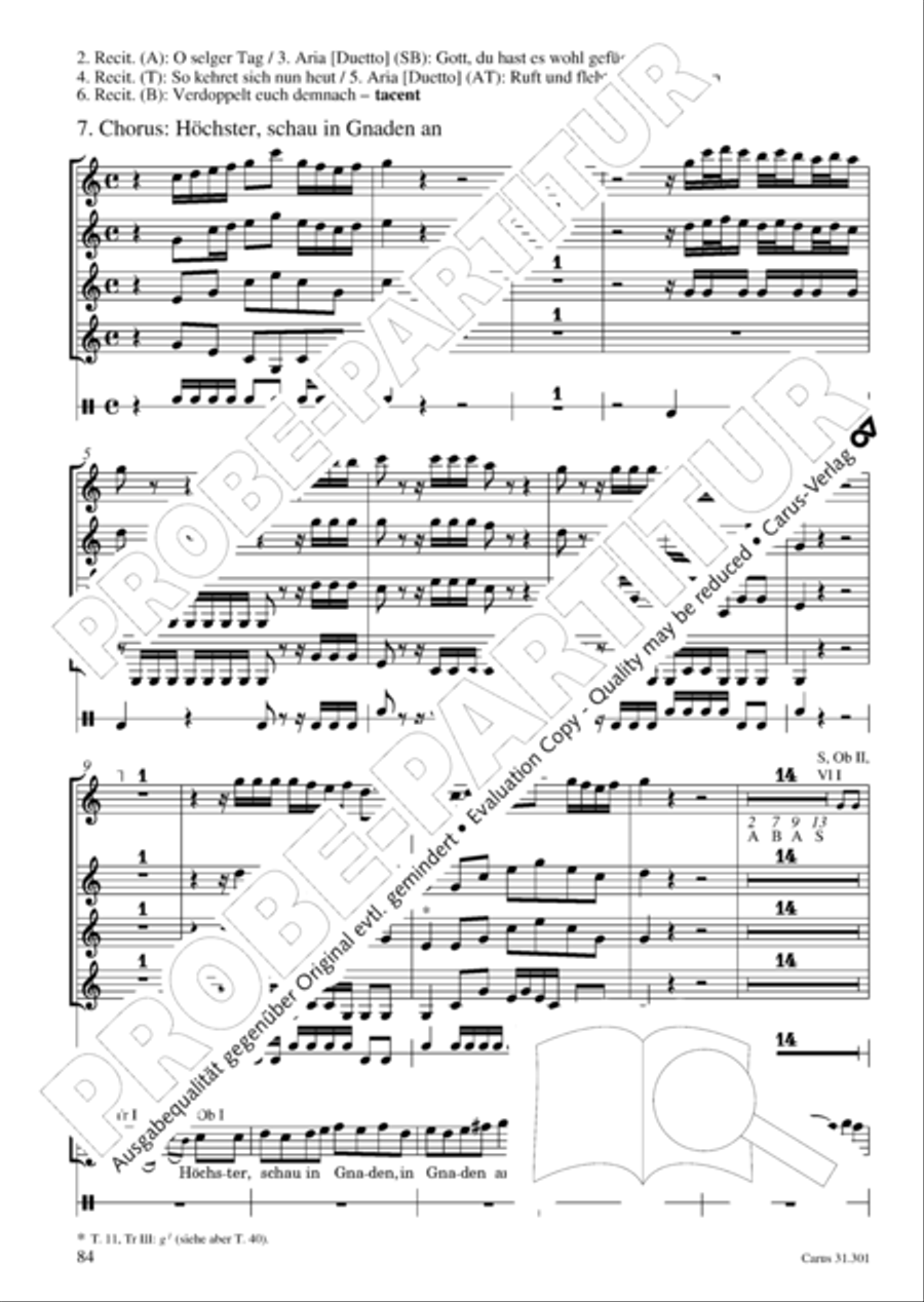 Bach for Brass 1: Cantatas I Voice scores gallery preview page 93