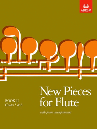 Book cover for New Pieces for Flute, Book II