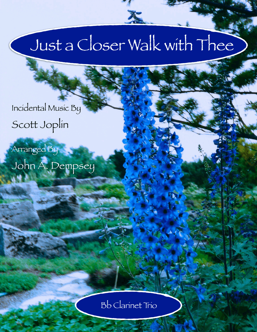 Just a Closer Walk with Thee / Solace (Clarinet Trio) Clarinet Trio scores gallery preview page 1