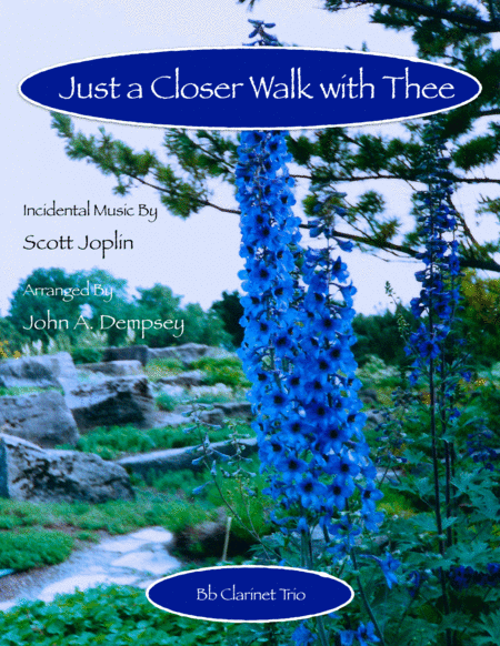 Just a Closer Walk with Thee (Clarinet Trio) image number null