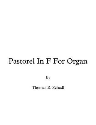 Book cover for Pastorel In f For Organ