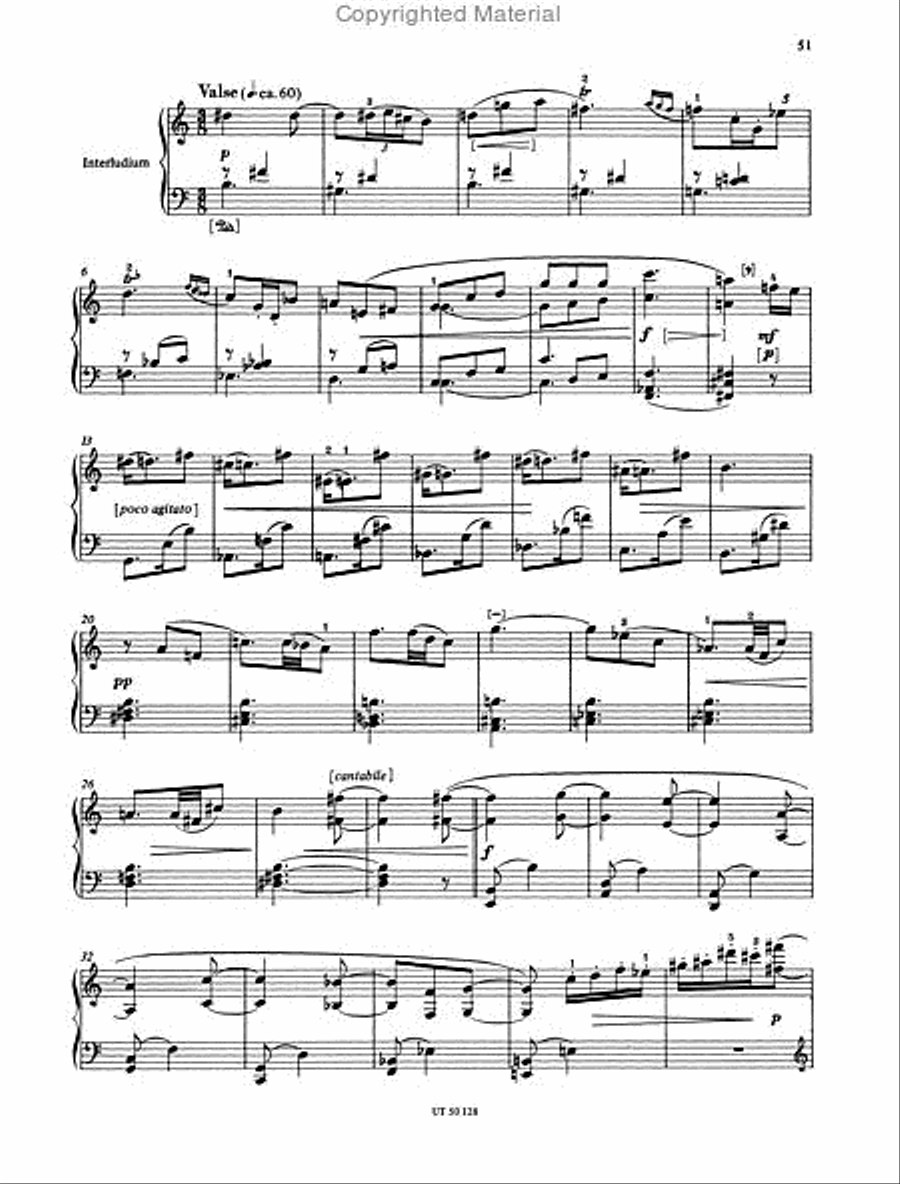 Ludus tonalis (1942), Urtext Chamber Music scores gallery preview page 5