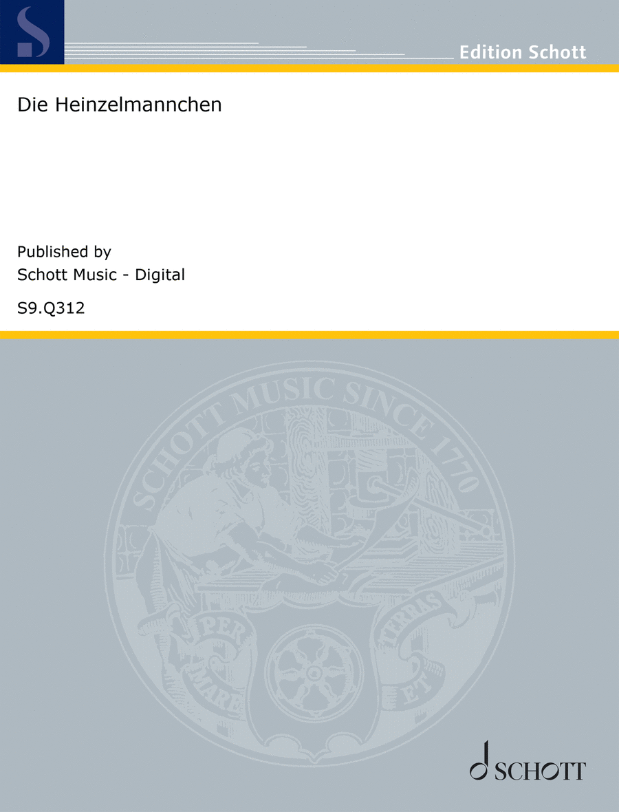 Die Heinzelmännchen Die Heinzelmännchen Children's Choir scores gallery preview page 1