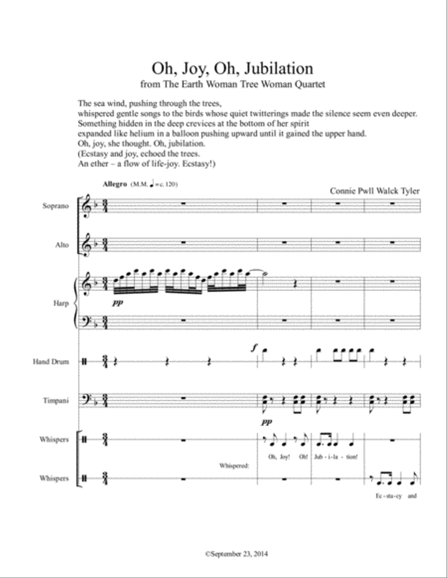 Oh, Joy! Oh, Jubilation! Vocal Duet scores gallery preview page 2