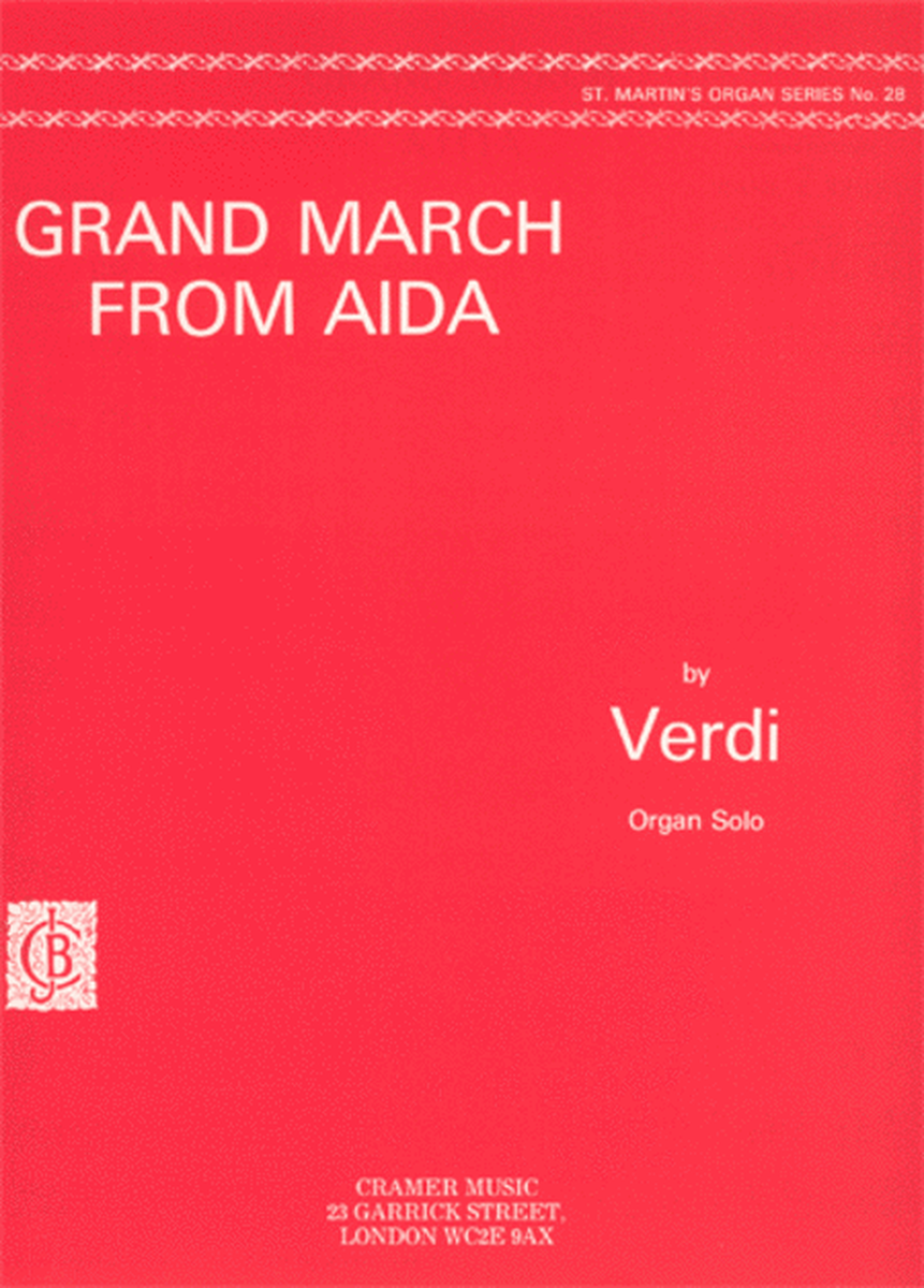 Grand March From Aida Org St M 28