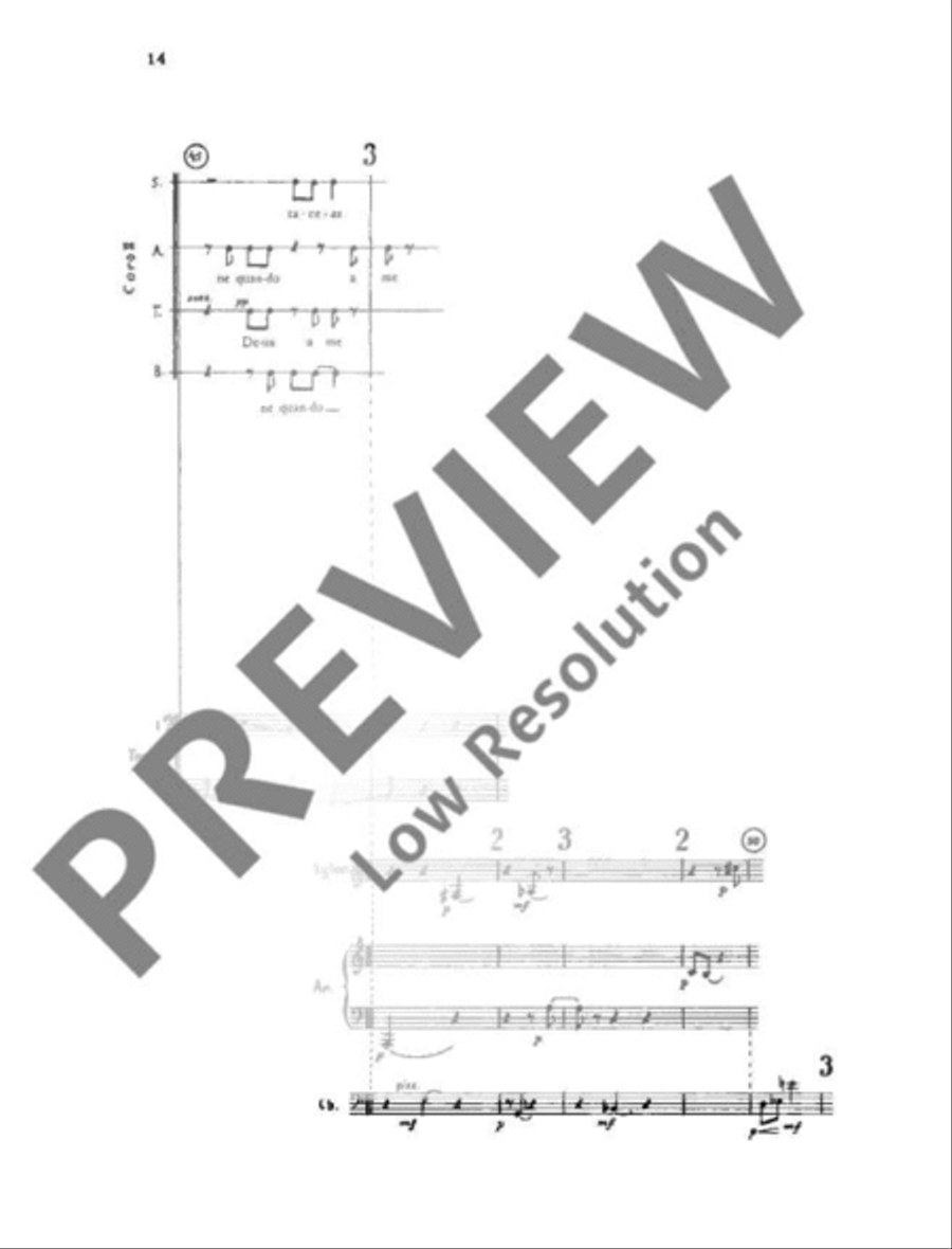 Aus den Psalmen Davids Aus den Psalmen Davids 4-Part scores gallery preview page 15