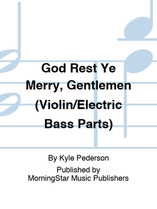Book cover for God Rest Ye Merry, Gentlemen (Instrumental Parts)
