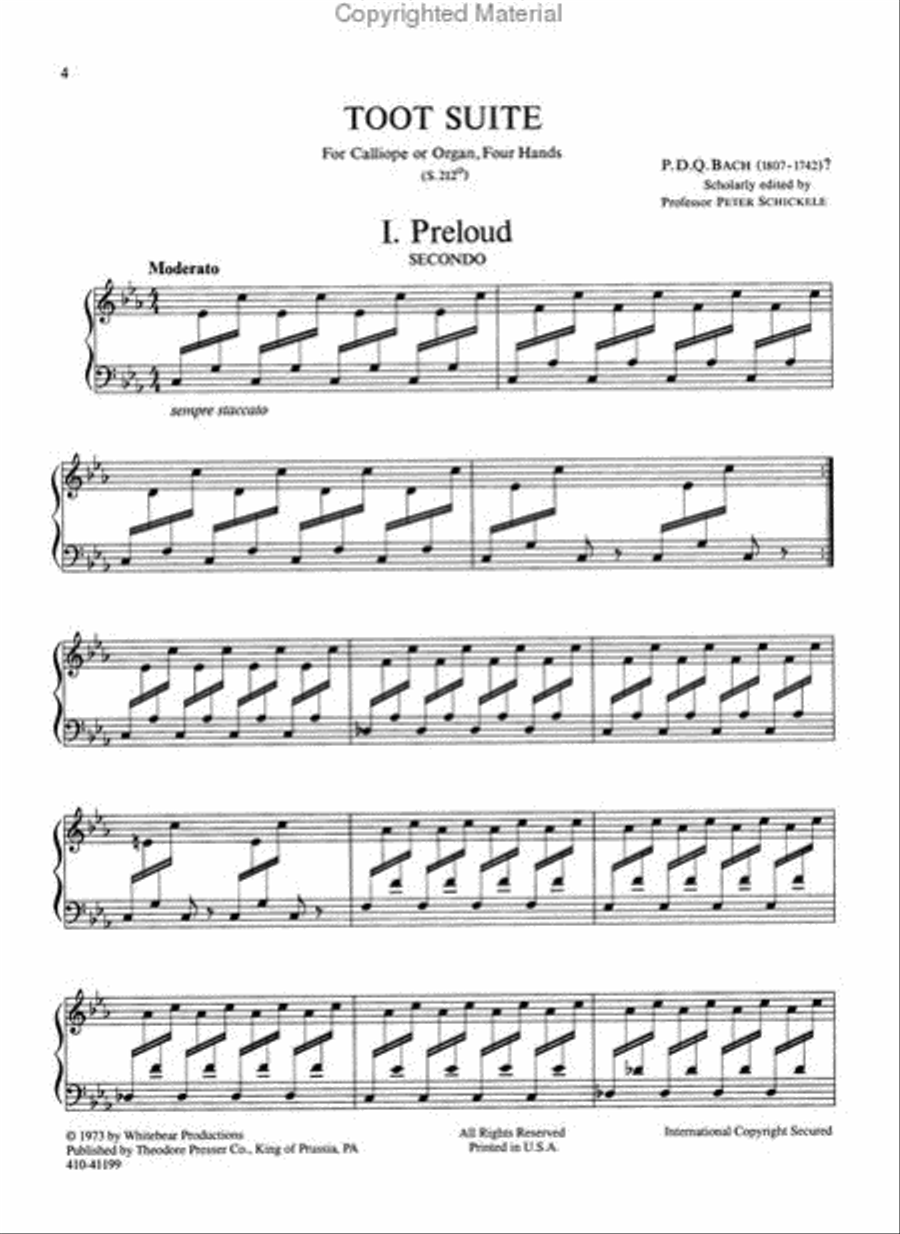 Toot Suite Chamber Music scores gallery preview page 2