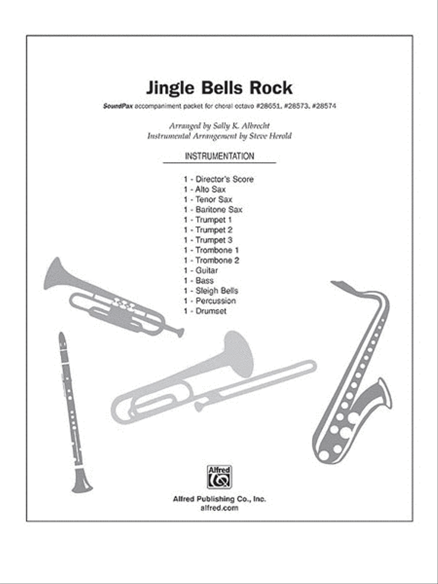 Jingle Bells Rock! (A Medley) Choir scores gallery preview page 1