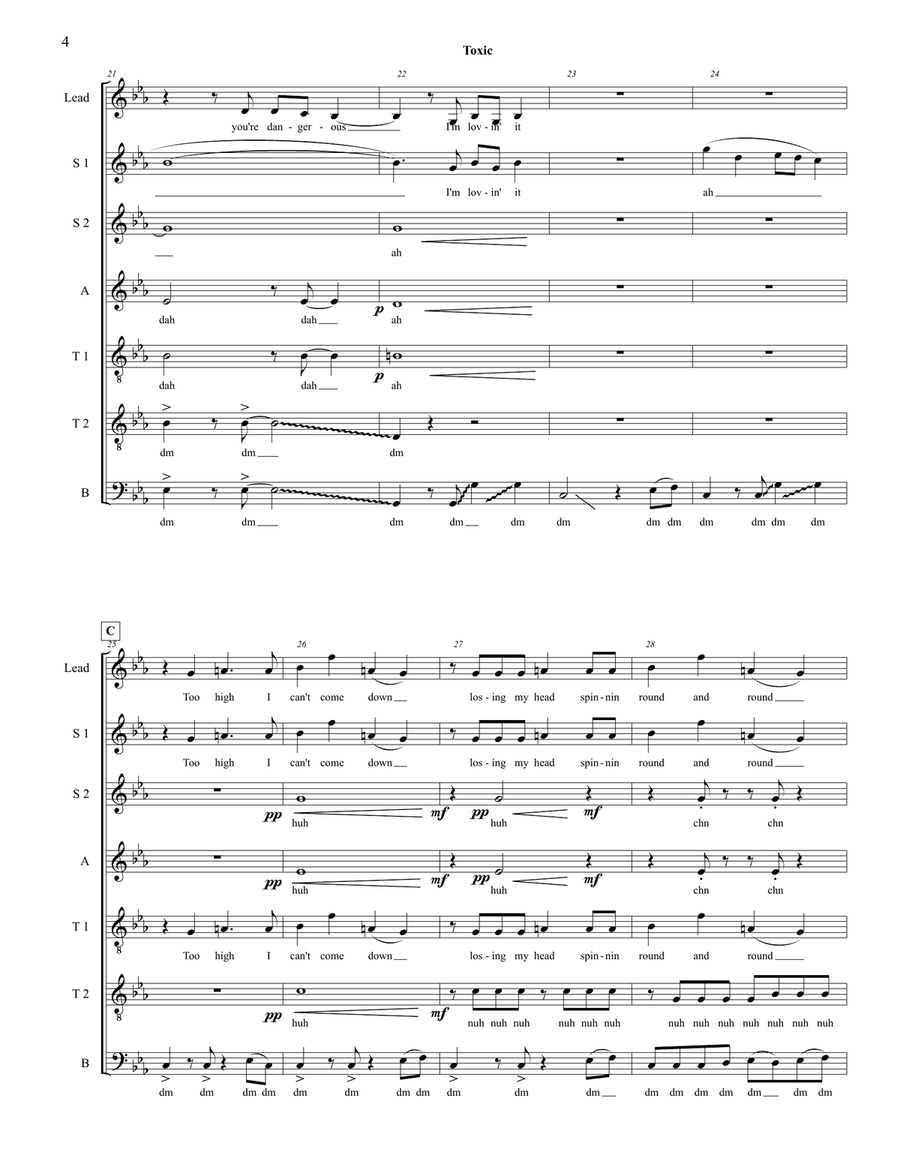 Toxic Divisi scores gallery preview page 4