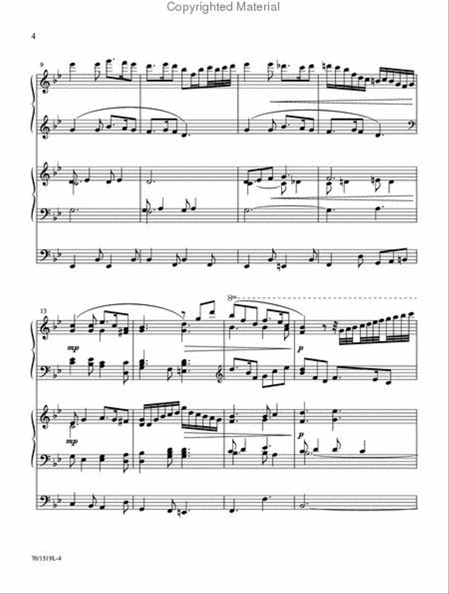 Lullabies for the Christ Child Organ scores gallery preview page 3