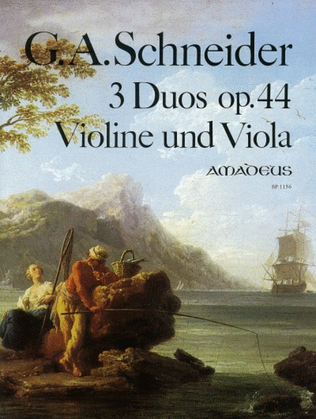 Book cover for 3 Duos op. 44