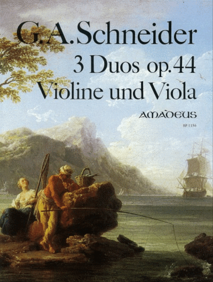 3 Duos op. 44 3 Duos op. 44 Viola scores gallery preview page 1