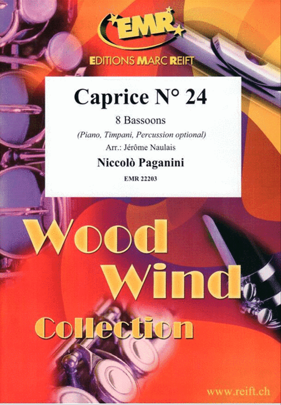 Caprice No. 24 Caprice No. 24 Bassoon scores gallery preview page 1