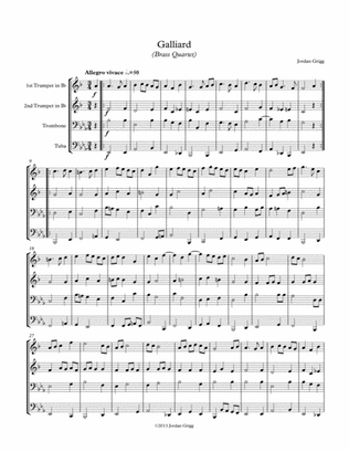 Galliard (Brass Quartet)